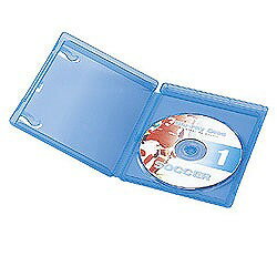 サンワサプライ ブルーレイディスクケース(1枚収納) ブルー　BD-N1-5BL メーカー在庫品【RCPmara1207】【マラソン201207_家電】
