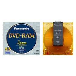 パナソニック LM-HB47LA DVD-RAM 3倍速4.7GB TYPE4 目安在庫=○