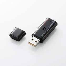 ロジテック 無線LANアダプタ/300Mbps/11n/USB　LAN-W300N/U2 メーカー在庫品