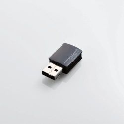 ロジテック 11n/g/b準拠 無線LAN USBナノアダプタ(ブラック) LAN-W300N/U2SBK メーカー在庫品