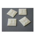 StarTech.com 粘着シート付きマウントベース 結束バンド固定具 100個入り HC102 目安在庫=△【10P03Dec16】