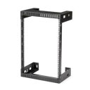 StarTech.com 15U ウォールマウント19インチサーバーラック 2ポストオープンフレーム/壁掛け式 奥行き12インチ(RK15WALLO) 目安在庫=△【10P03Dec16】