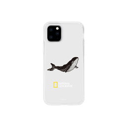 National Geographic iPhone 11 Pro INTO THE WILD Jelly Hard Case ホエール(NG17126i58R) 目安在庫=△