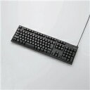 エレコム メンブレンキーボード/108キー/USB/Lサイズ/1000万回高耐久/ブラック(TK-FCM062BK) メーカー在庫品【10P03Dec16】