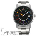 オリエント ORIENT スタイリッシュ&スマート DISK レインボー メンズ 機械式 日本製 腕時計 WV0761ER お取り寄せ