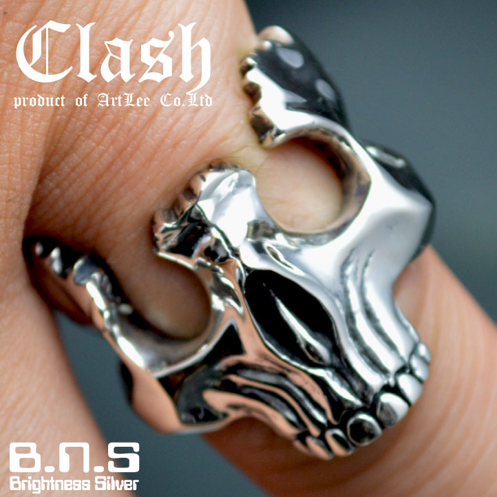 Clash u[NXJO Vo[925 (broken skull ring hN ǂ  w)