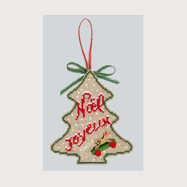 【ル・ボヌール・デ・ダム】 刺繍キット 2732 Sapin Joyeux Noel　クリスマスツリー　 【あす楽】【HLS_DU】