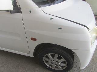 【中古】中古部品 トッポBJ H42A 右フロントフェンダー 【3310030100-250909000110600】