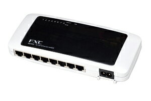 LFN-ES108C ジェフコム 8ポートネットワークハブ スタンダードモデル...:e-connect:10152071
