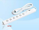 A8760 アメリカン電機 A8760 抜止形 OAタップ6ヶ口 コードセット 漏電ブレーカ付 接地2P 15A 125V 532P15May16 lucky5days