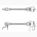 TH425-16F TOTO トイレ部品 タンク用レバーハンドル