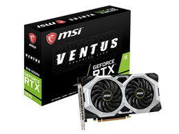 ����MSI GeForce RTX 2070 VENTUS 8G [PCIExp 8GB] �y�O���t�B�b�N�{�[�h�E�r�f�I�J�[�h�z�y���������z