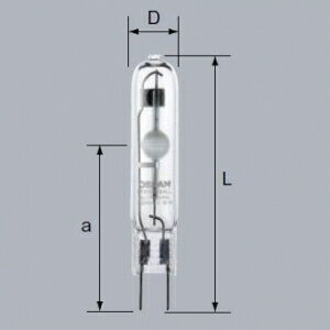 三菱 高演色セラミックメタルハライドランプWDL(3000K)タイプ 透明形 35W G8…...:e-den-shop:10002960