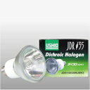 ウシオ JDR110V35WLW/K3ダイクロイックミラー付きハロゲンランプ JDRφ35 110V 35W 広角 E11口金 JDR110V35WLWK3