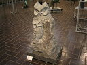 ふくろうポルトガル産御影石、着色約高さ103cm重さ500kg神永大輔制作
