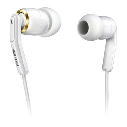 PHILIPS(フィリップス) SHE9730 WT(ホワイト) 【原音に忠実な高音質インイヤー型ヘッドホン】【送料無料】ハイレゾ対応 カナル型 イヤホン イヤフォン