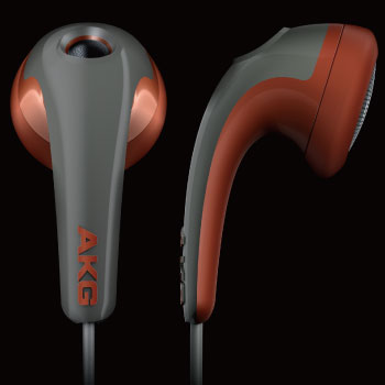 iPod/iPhoneでも使える！ AKG K315 GARNET RED【セミオープン型「In Ear」シリーズ】 イヤホン（イヤフォン）【送料無料】