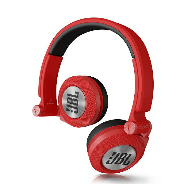 JBL Synchros E30RED (レッド) おしゃれなヘッドホン / スマートフォン用ヘッド...:e-earphone:10012255