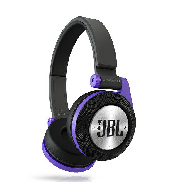 JBL Synchros E40BTPUR (パープル) Bluetoothヘッドホン(ヘ…...:e-earphone:10012259