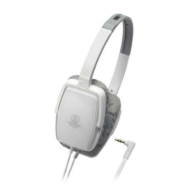 audio-technica ATH-SQ505-WH（ホワイト）【送料無料】 おしゃれなヘッドホン(ヘッドフォン)