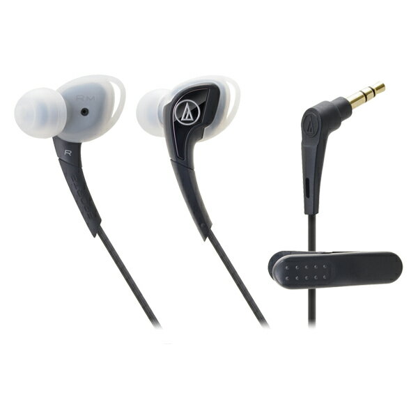 audio-technica(オーディオテクニカ) ATH-SPORT2-BK(ブラック)…...:e-earphone:10012385