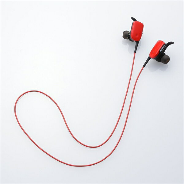 【新製品】ELECOM(エレコム)LBT-HPC11WPRD 防水Bluetoothイヤホ…...:e-earphone:10016313