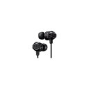 JVC(ビクタ-) HA-FX33X-B ブラック 重低音イヤホン/カナル型 イヤホン イヤフォン【送料無料】