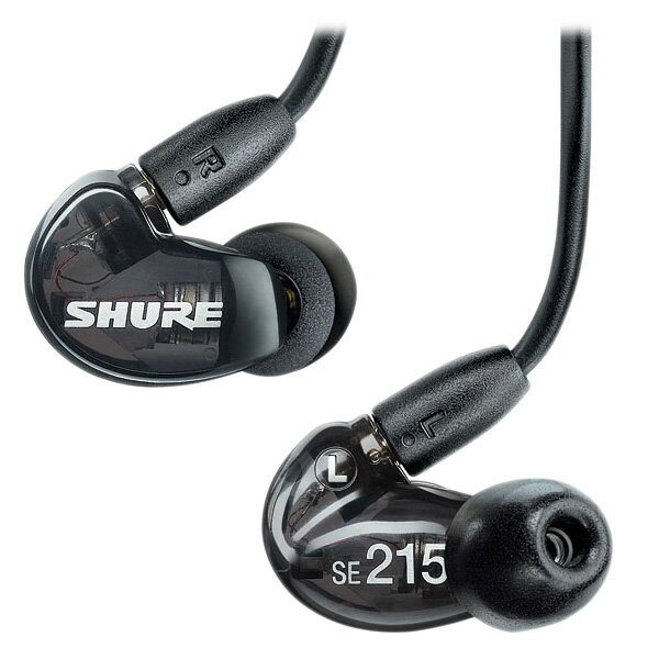 SHURE SE215-K-J（ブラック）【送料無料】カナル型イヤホン(イヤフォン)