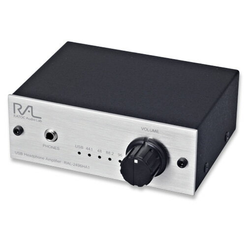 RATOC Audio Lab RAL-2496HA1【送料無料】 DAC内蔵ヘッドホンアンプUSB-DAC【USB → 3.5mmヘッドホンアウト/RCA（赤白）】