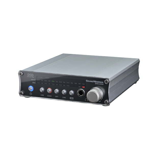 Sound Warrior(サウンドウォーリアー) 高機能USB D/Aコンバーター SWD-DA20【送料無料】 Sound Warrior(サウンドウォーリアー) 高機能USB D/Aコンバーター SWD-DA20【送料無料】