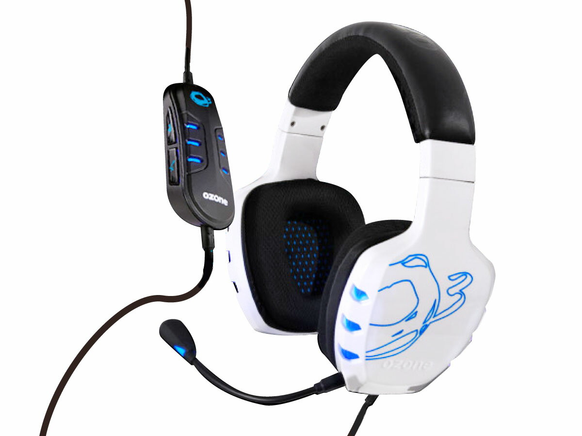 【お取り寄せ】OZONE Rage 7HX White Edition【7.1chバーチャ…...:e-earphone:10010166