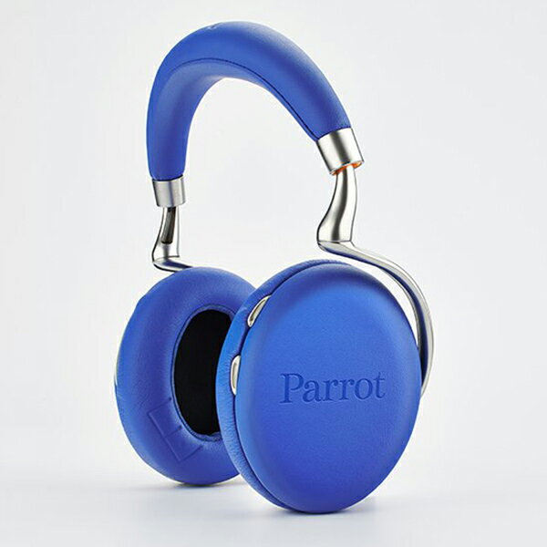 Parrot Zik2.0 ブルー 進化したBluetoothワイヤレスヘッドホン(ヘッド…...:e-earphone:10013207