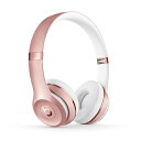 Beats by Dr.Dre(ビーツ) Beats Solo3 Wireless ローズゴールド 【BT SOLO3 WL ROSE GLD(MNET2PA/A)】ワイヤレスオンイヤーヘッドフォン【国内正規流通品】おしゃれなBluetoothワイヤレスヘッドホン(ヘッドフォン)【送料無料】