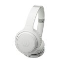 Bluetoothワイヤレスヘッドホン audio-technica オーディオテクニカ ATH-S200BT-WH ホワイト 【1年保証】 【送料無料】