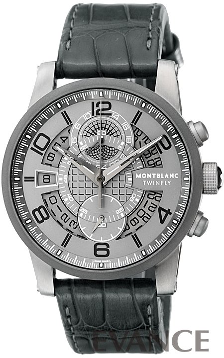 【MONTBLANC】 モンブラン タイムウォーカー ツインフライ　107338