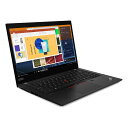 【お買い物マラソン 最大47倍 割引クーポン発行中】 新品 ノートパソコン Lenovo ThinkPad X13 Gen1 20T2001JJP 【Windows10 Pro/Core i3-10110U/8GB/256GB SSD NVMe】 13.3インチ 11ax対応 無線LAN WEBカメラ 指紋 WPS Office付き