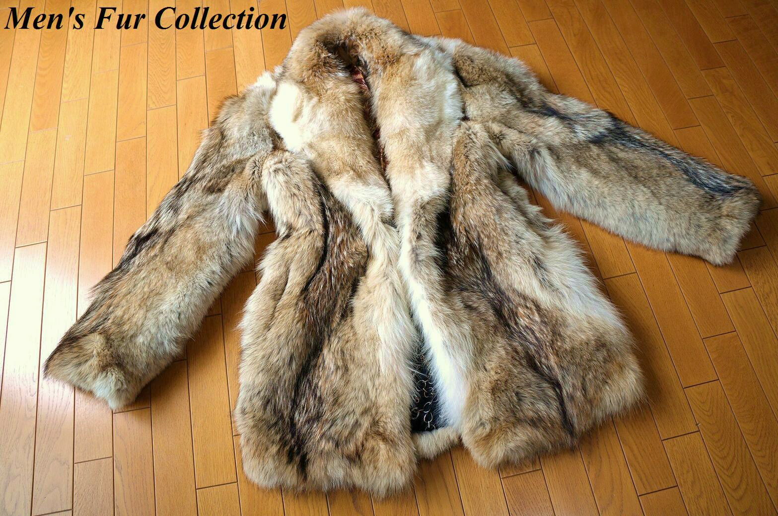 e-fur | Rakuten Global Market: SALE! In the men's prairie wolf fur fur