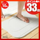 【ポイント最大30倍】【送料無料】【即納】soil バスマット アクア(ソイル/イスルギ/bathmat/aqua/珪藻土/調湿/軽量モデル/薄い/丈夫/頑丈/速乾/足ふきマット)【豪華特典】【p10】【あす楽対応】【HLS_DU】
