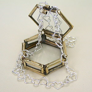 【円高還元セール！】シルバーネックレスオープンハートモチーフ軽さが魅力のオープンハートネックレスセール【秋のGWお出かけ特集】