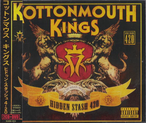 2CD＆DVD　「HIDDEN STASH 420」KOTTONMOUTH　KINGS　（日本盤）