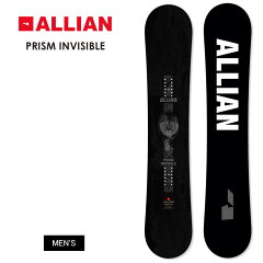 早期予約 21-22 2022 ALLIAN アライアン PRISM INVISIBLE プリズムインビジブル スノーボード 板 メンズ【JSBCスノータウン】