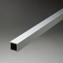 アルミ角パイプ 1.0x19x19x4000mm アルマイトシルバー 【あす楽対応】