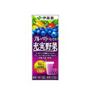 【伊藤園】充実野菜 ブルーベリーミックス 紙パック