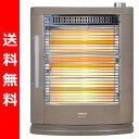 【送料無料】 山善(YAMAZEN) 遠赤外線電気ストーブ(加湿機能付) 小型ヒーター DSE-KC101(N) ブラウンメタリック