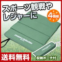 【あす楽】 山善(YAMAZEN) キャンパーズコレクション どこでもマルチクッション(4個組) DMC-33 グリーン 携帯座布団 折りたたみ マット スポーツ観戦 レジャー キャンプ用品 【送料無料】
