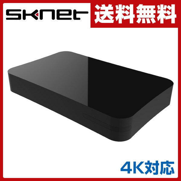 【3％OFFクーポン　3/12 9:59まで】 エスケイネット(SKnet) 4K解像度コンテンツ再生対応 4Kメディアプレーヤー (デジタルサイネージ端末) SK-DSPS4K 4Kメディアプレーヤー 4K解像度 MicroSD USB 【送料無料】