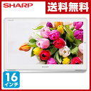 シャープ(SHARP) 防水 地上・BS/110度CS 16V型 ポータブル液晶テレビ AQUOSポータブル 2T-C16APB/2T-C16APW 液晶テレビ フルハイビジョン HDD内蔵 録画対応 TV 16V 16型 16インチ 【送料無料】