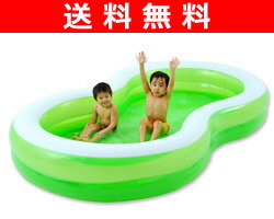 【送料無料】 山善(YAMAZEN) ミスティアイランド グリーンラグーンプール ＃54046 家庭用プール 子供用プール 水遊び【商品使用後レビューを書いたらポイント5倍】 グリーンラグーンプール 家庭用プール 子供用プール 水遊び 送料無料