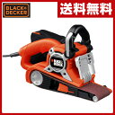 ブラックアンドデッカー(BLACK&DECKER) ドラッグスターベルトサンダー KA3000-JP オレンジ 電動サンダー 電動工具 研磨機 【送料無料】