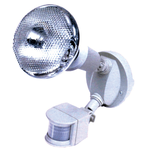 センサーライト　防雨型IP44(国際規格)白熱(散光型)ビーム球150ワット（口金：E−26）【BSL−150】